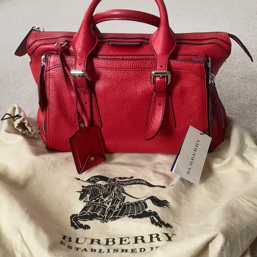 Burberry Brit Biker Medium Falmouth Tote